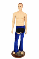 Mens Velvet Bootcut Chaps - Coquetry Clothing
