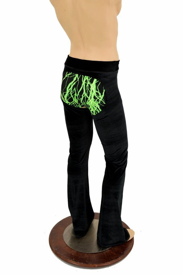 Mens Velvet Bootcut Chaps - 7