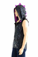 Mens Zipper Front Dragon Hoodie - Coquetry Clothing