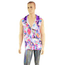Mens Zipper Front Dragon Hoodie - Coquetry Clothing