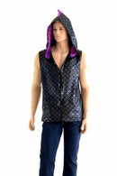 Mens Zipper Front Dragon Hoodie - Coquetry Clothing