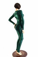 Mera Long Sleeve Scoop Neck Catsuit - Coquetry Clothing