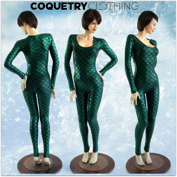 Mera Long Sleeve Scoop Neck Catsuit - 6
