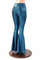 Mermaid High Waist Bell Bottom Flares - Coquetry Clothing