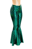 Mermaid High Waist Bell Bottom Flares - Coquetry Clothing