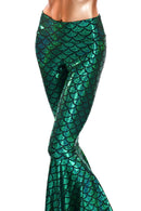 Mermaid High Waist Bell Bottom Flares - Coquetry Clothing