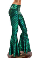 Mermaid High Waist Bell Bottom Flares - Coquetry Clothing
