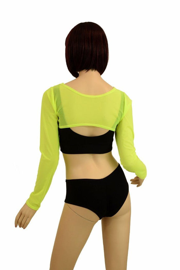 Mesh Bolero Dance Sleeves (BOLERO ONLY) - Coquetry Clothing