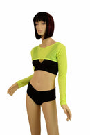 Mesh Bolero Dance Sleeves (BOLERO ONLY) - Coquetry Clothing
