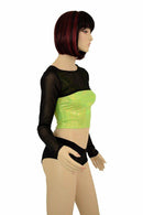 Mesh Bolero Dance Sleeves (BOLERO ONLY) - Coquetry Clothing