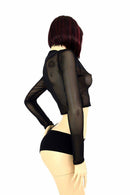 Mesh Crop Top - Coquetry Clothing