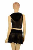 Mesh Hoodie & 15" Skirt Set - Coquetry Clothing