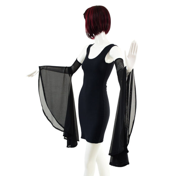 Mesh Mini Sorceress Sleeve Arm Warmers (Dress sold separately) - Coquetry Clothing