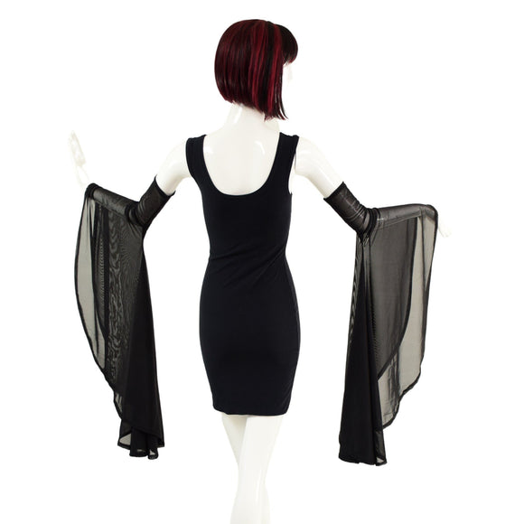 Mesh Mini Sorceress Sleeve Arm Warmers (Dress sold separately) - Coquetry Clothing