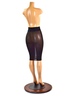 Mesh Pencil Skirt - Coquetry Clothing
