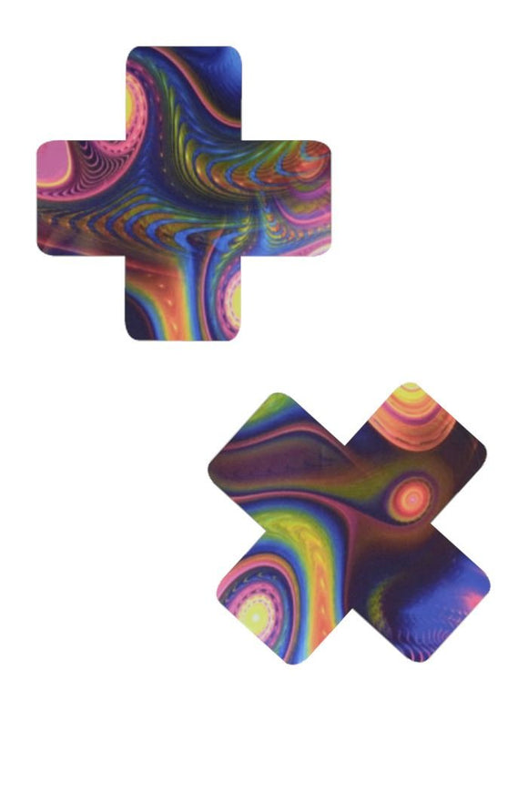 Meteorite Cross Pasties - Coquetry Clothing