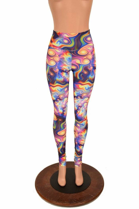 Meteorite High Waist Leggings - Coquetry Clothing