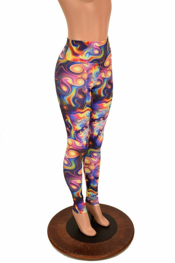 Meteorite High Waist Leggings - Coquetry Clothing