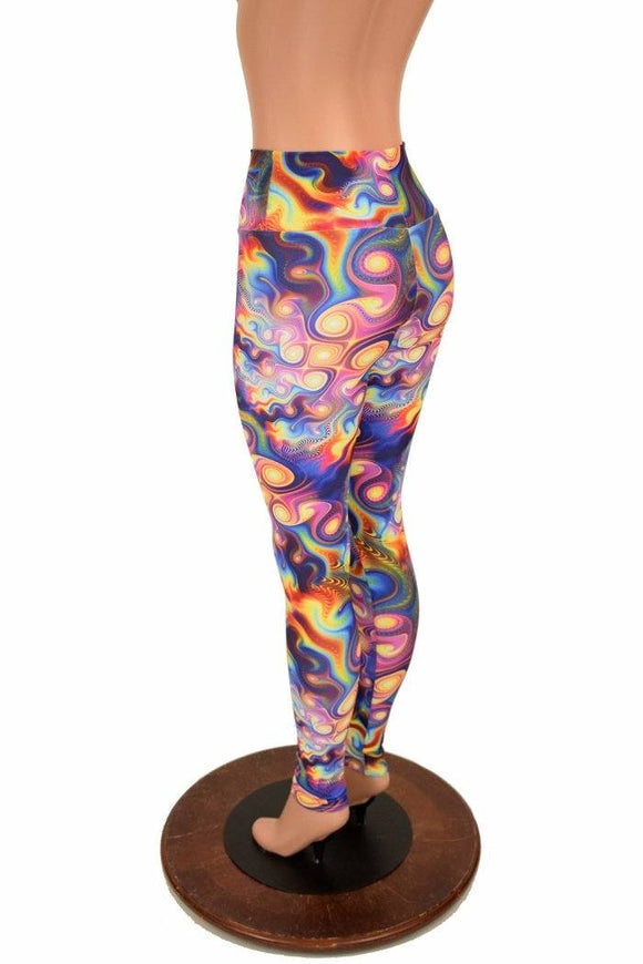 Meteorite High Waist Leggings - Coquetry Clothing