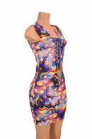 Meteorite Lace Up Bodycon Dress - Coquetry Clothing