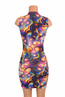 Meteorite Lace Up Bodycon Dress - Coquetry Clothing