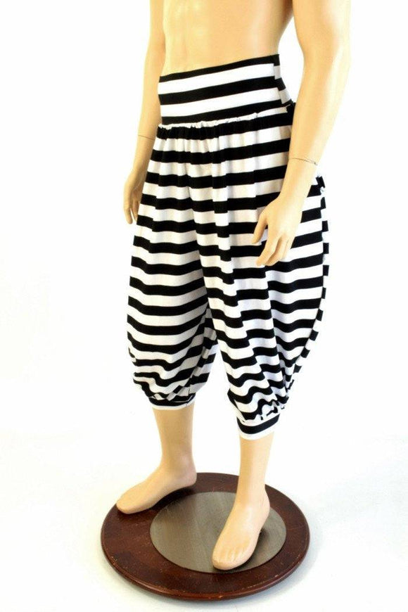 Michael Pants in Black & White Stripe - Coquetry Clothing