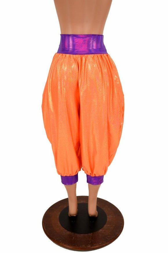 "Michael" Pants in Orange & Grape - Coquetry Clothing