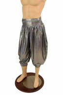 "Michael" Pants in Silver Holo - Coquetry Clothing