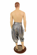 "Michael" Pants in Silver Holo - Coquetry Clothing