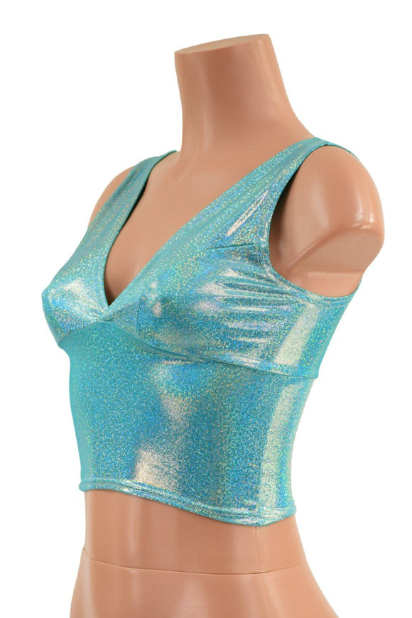 Midi Length Starlette Bralette in Seafoam - Coquetry Clothing