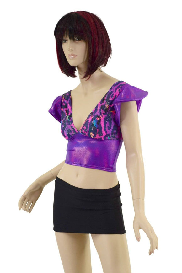Midi Length Starlette Bralette with Flip Sleeves - Coquetry Clothing
