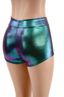Midrise Shorts in Scarab - Coquetry Clothing
