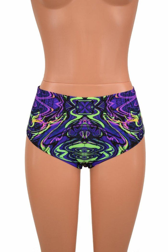 Midrise "Siren" Shorts - Coquetry Clothing