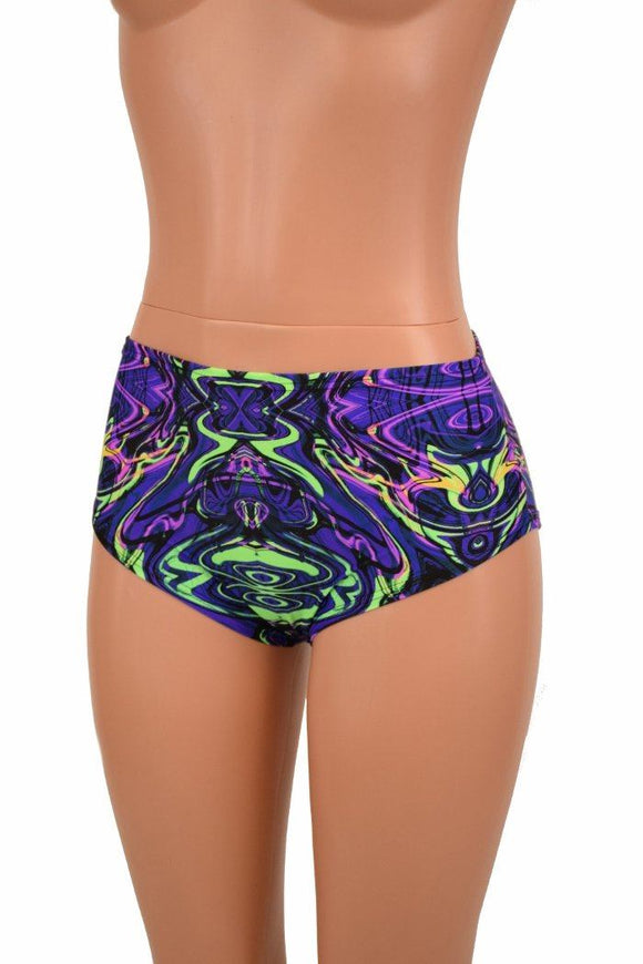 Midrise "Siren" Shorts - Coquetry Clothing