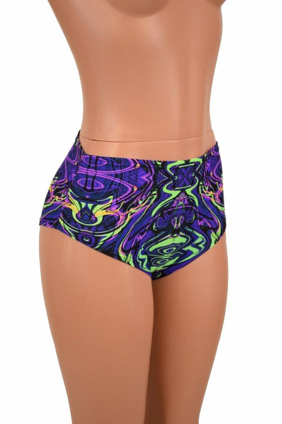 Midrise "Siren" Shorts - Coquetry Clothing