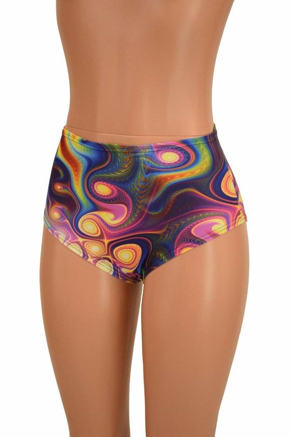 Midrise "Siren" Shorts - Coquetry Clothing