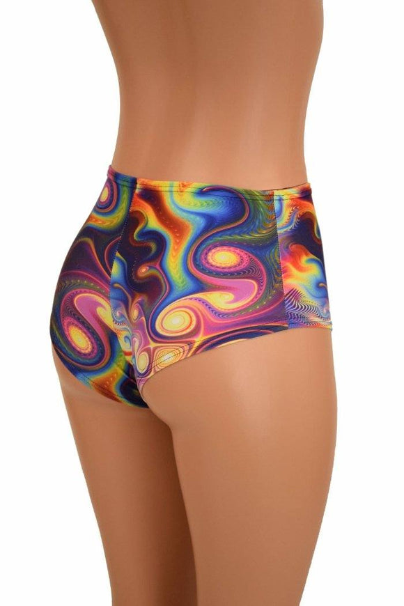 Midrise "Siren" Shorts - Coquetry Clothing