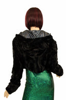 Minky Faux Fur "Bear Ear" Hooded Jacket - Coquetry Clothing