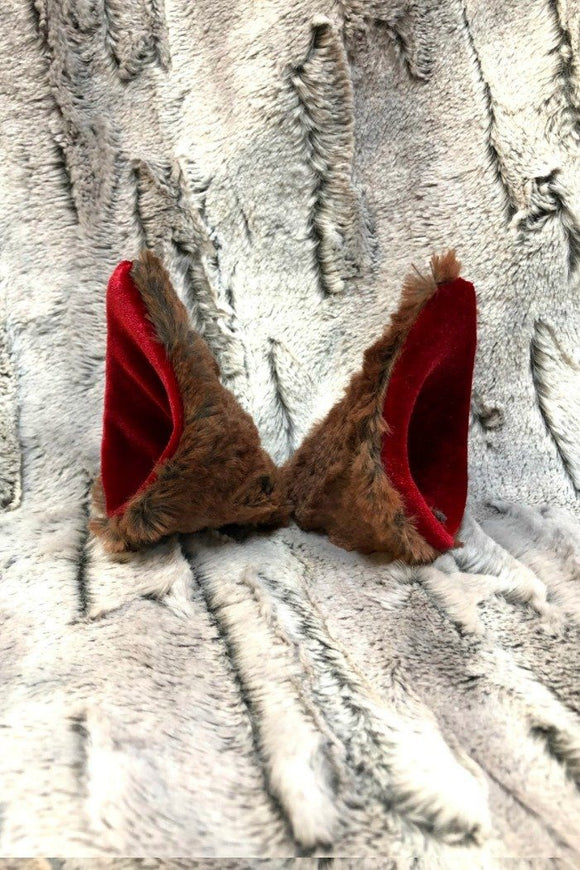 Minky Faux Fur Clip - on Ears - Coquetry Clothing