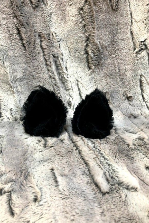 Minky Faux Fur Clip - on Ears - Coquetry Clothing