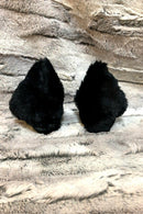 Minky Faux Fur Clip - on Ears - Coquetry Clothing
