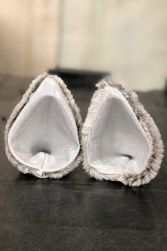 Minky Faux Fur Clip - on Ears - Coquetry Clothing