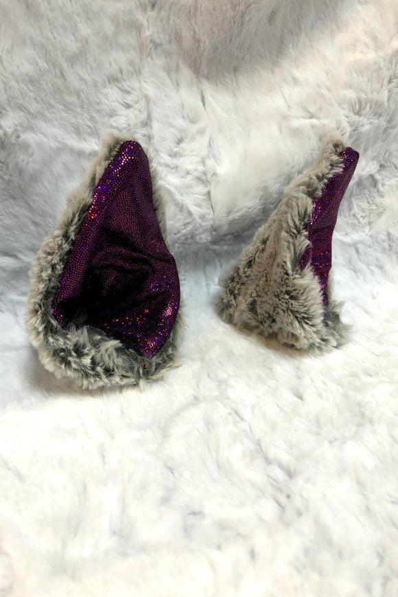 Minky Faux Fur Clip - on Ears - Coquetry Clothing