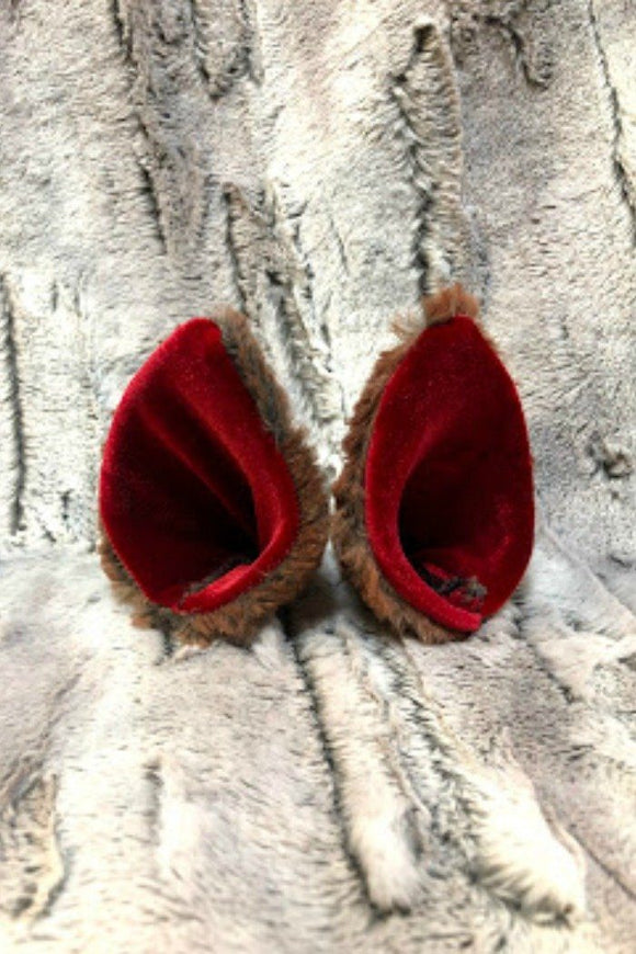 Minky Faux Fur Clip - on Ears - Coquetry Clothing