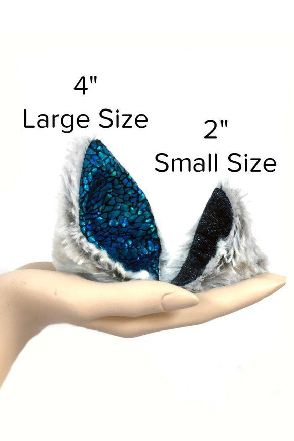 Minky Faux Fur Clip - on Ears - Coquetry Clothing