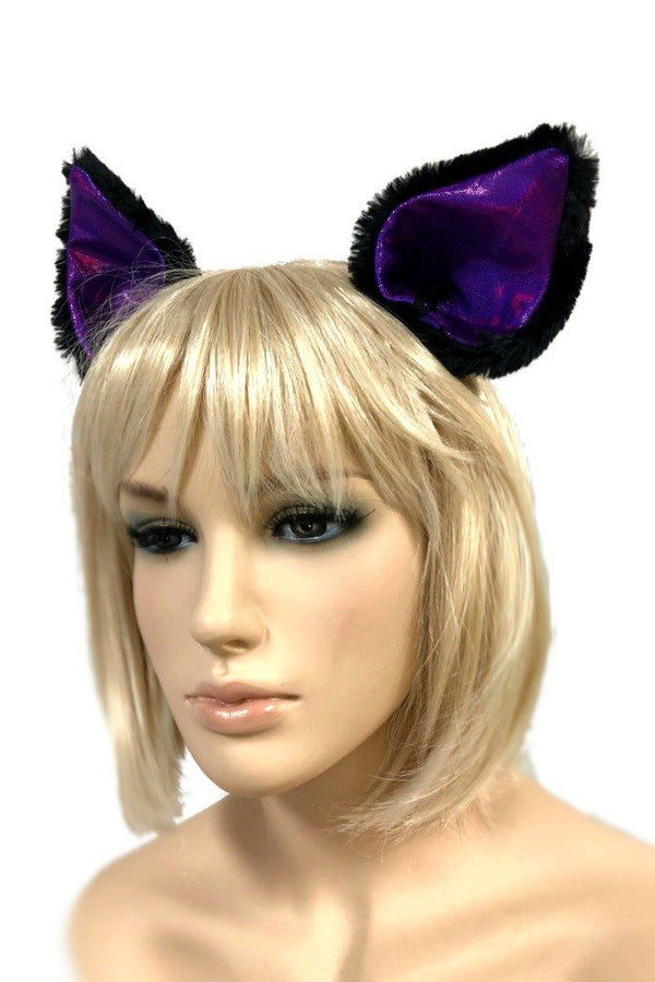 Minky Faux Fur Clip-on Ears - 2