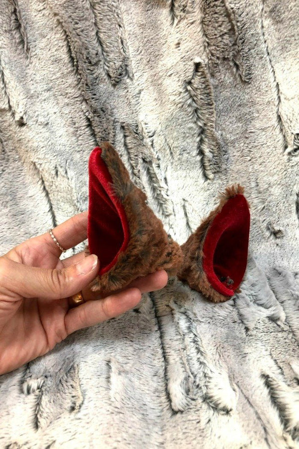 Minky Faux Fur Clip-on Ears - 7