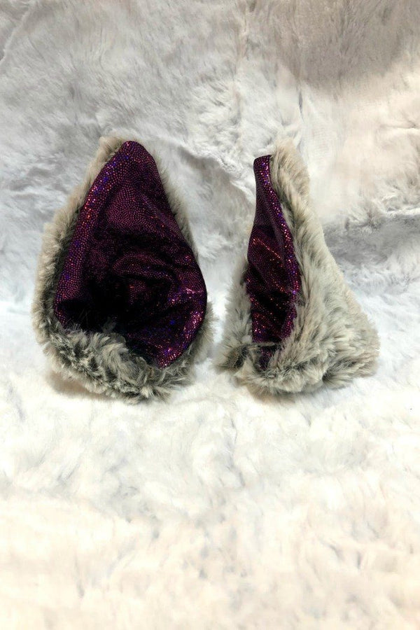 Minky Faux Fur Clip-on Ears - 6