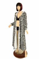 Minky Faux Fur Full Length Duster - Coquetry Clothing