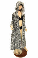 Minky Faux Fur Full Length Duster - Coquetry Clothing
